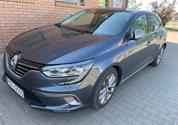 samochody osobowe Renault Megane cena 44800 przebieg: 98000, rok produkcji 2016 z Bartoszyce
